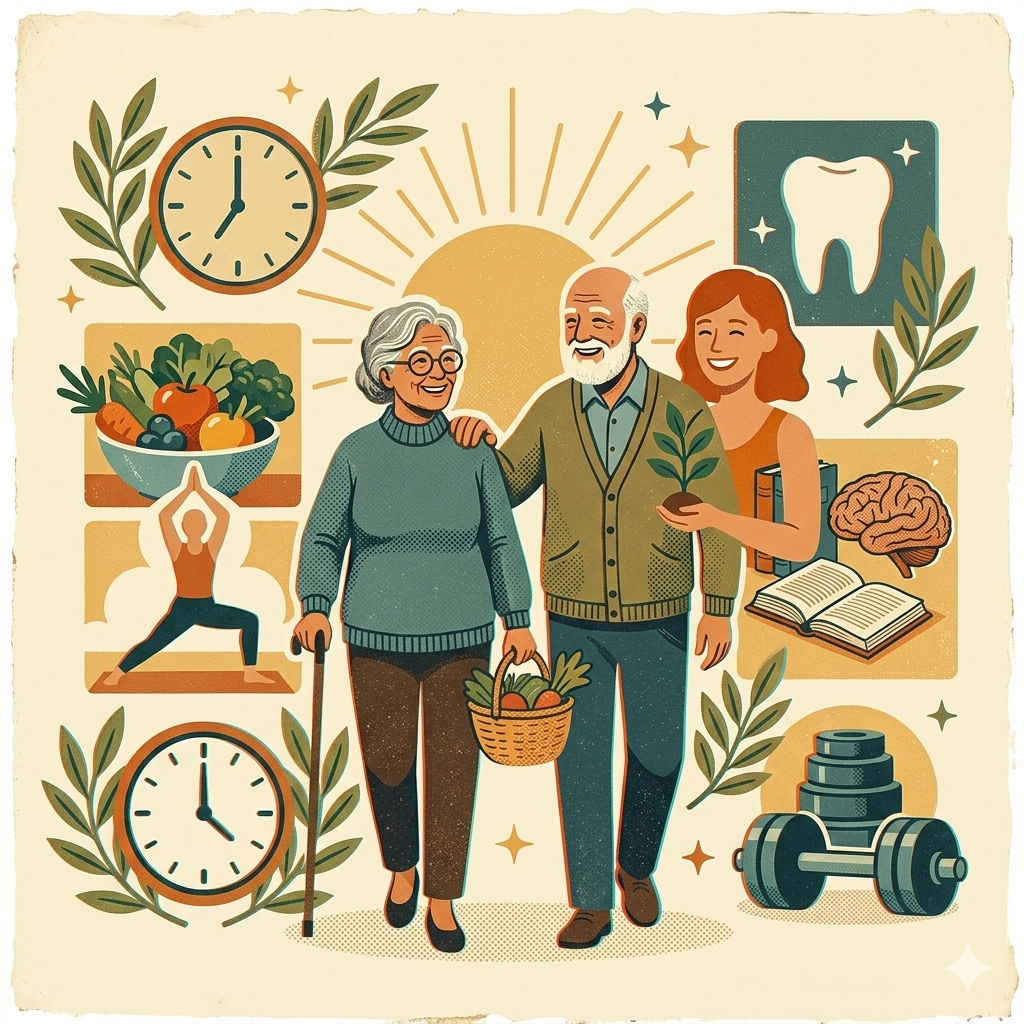 Gesund alt werden – ohne Angst vor dem Altern