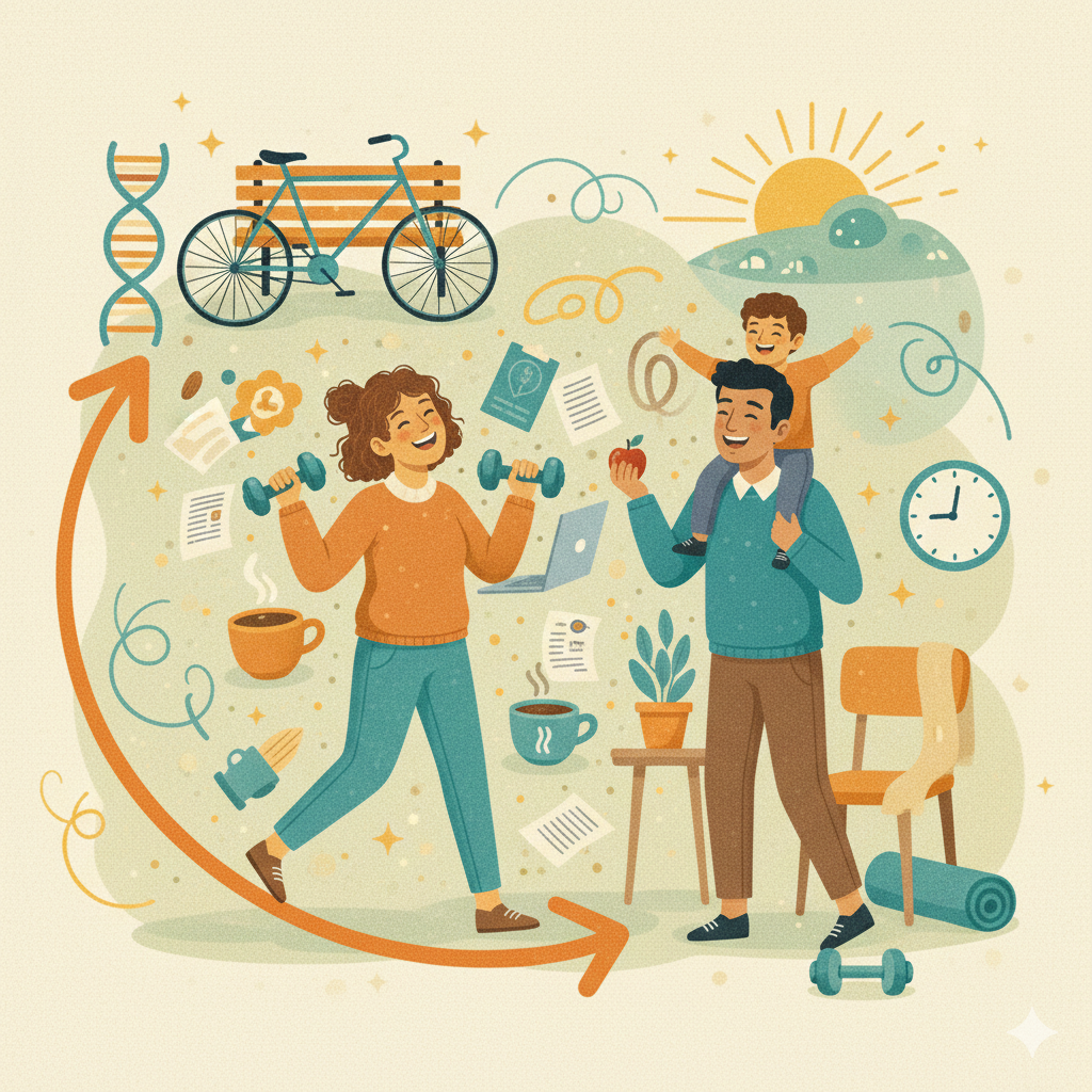 Gesund bleiben in einem chaotischen Alltag