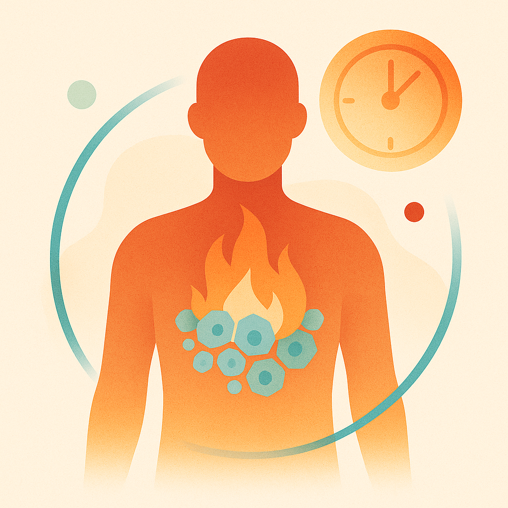 Inflammaging – Der stille Brand in deinem Körper, der dich altern lässt