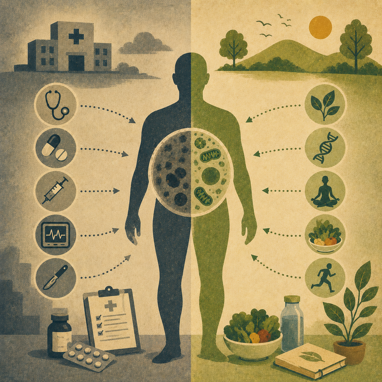 Was Longevity-Medizin von Schulmedizin unterscheidet