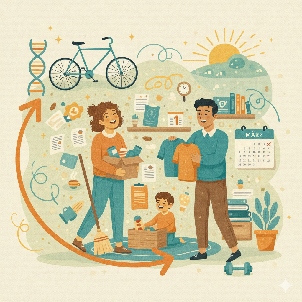 Longevity im März: Aufräumen statt Aktivieren