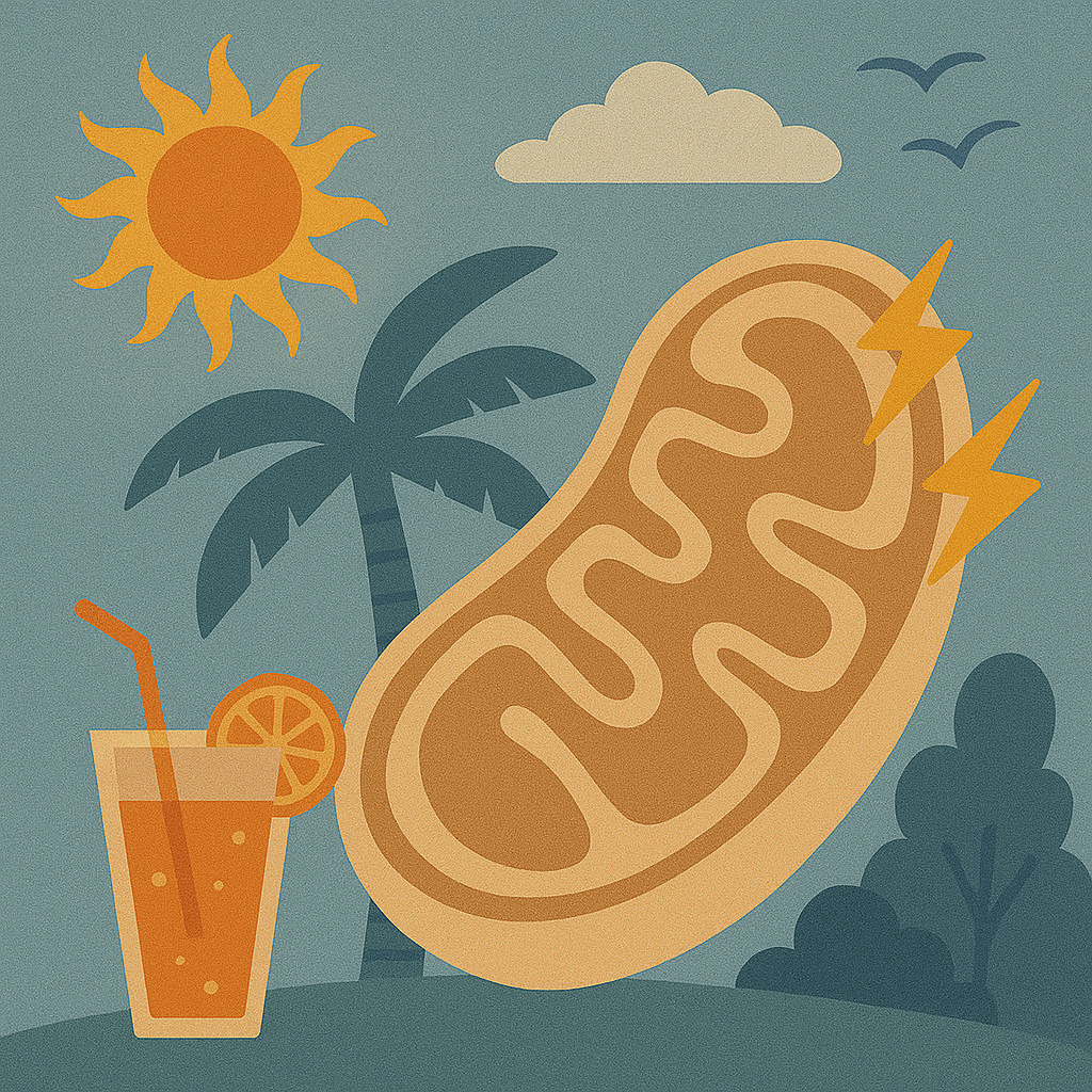 Zellenergie im Sommer: Wie du deine Mitochondrien bei Hitze schützt und stärkst