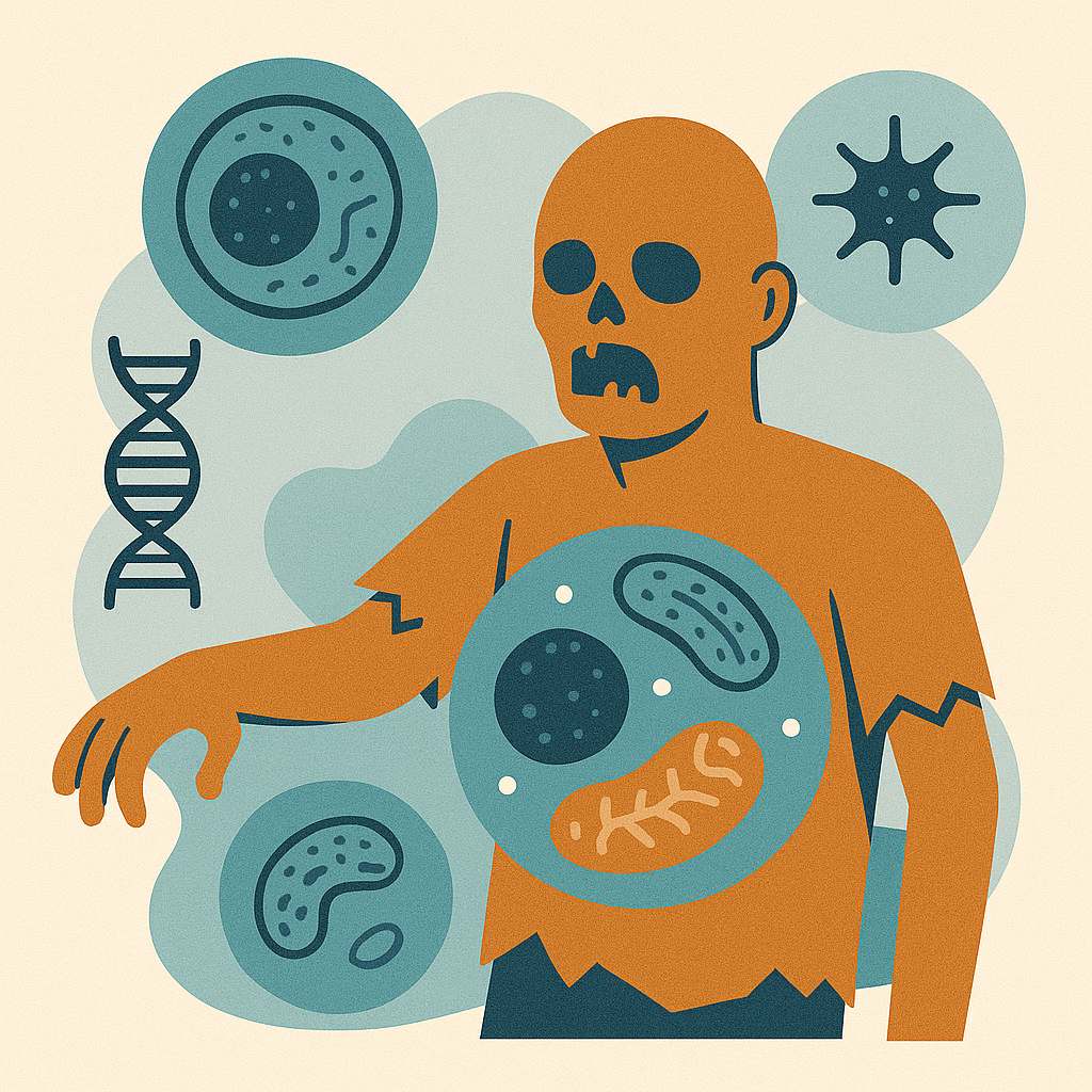 Zelluläre Seneszenz: Wie „Zombie-Zellen“ deinen Körper altern lassen – und wie du sie reduzieren kannst